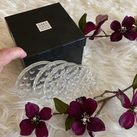 Saks Fifth Avenue Other - 💞SAKS FiFTH avenue 💞crystal bubble coaster